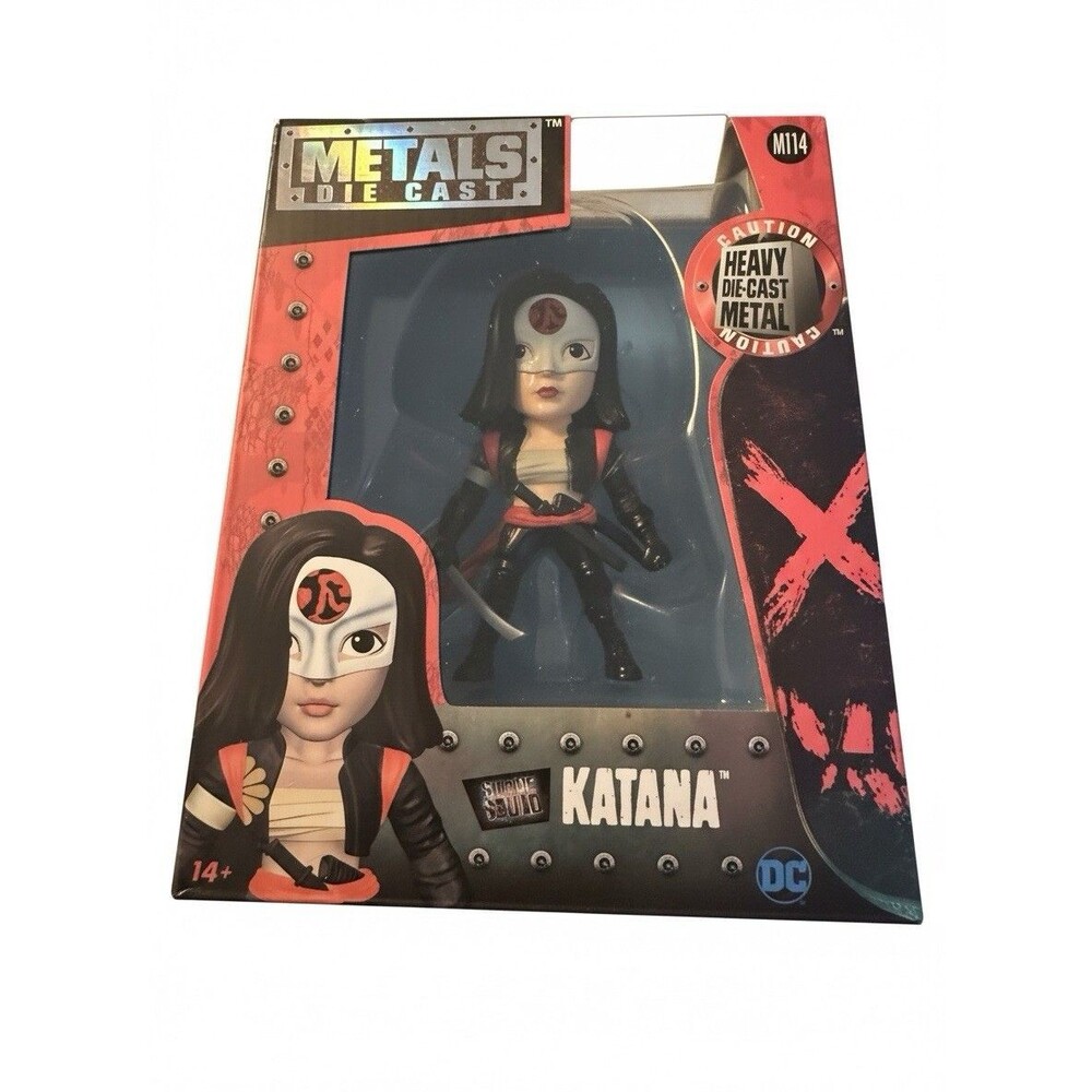 Suicide Squad Katana Metals Die Cast Figure Jada Toys DC M114 New